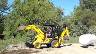 JCB Mini CX BackhoeLoader [upl. by Corine]