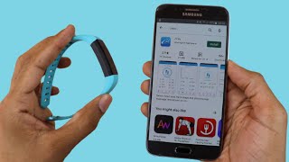 How To Connect Smart Band IKON IKSB18 To Phone With JYou [upl. by Niledam]