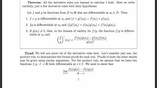 Properties of Differentiability [upl. by Schmitt251]