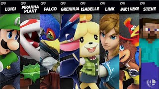 Super Smash Bros Ultimate Mixed Battle [upl. by Nageam]