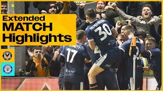 Extended Highlights  Newport County v Stockport County [upl. by Heiskell]