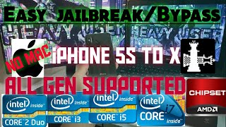 Supported All LaptopPC for BypassJailbreak Ios 1231351WindowsAll IOSBYPASSNoMacIPHONEX [upl. by Yerfoeg]