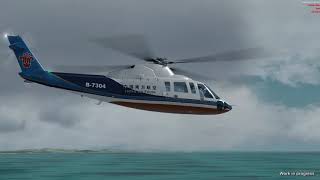 Sikorsky S76A Short Testflight [upl. by Yllitnahc]