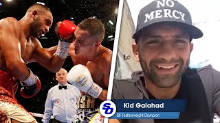 KID GALAHAD NEW WORLD CHAMP Josh Warrington soul is IN MY BACK POCKET [upl. by Eycats]