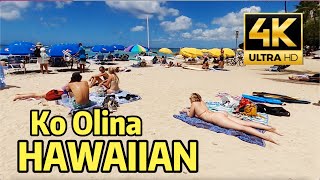 4K Ko Olina Four Seasons Ala Moana Waikiki Beach Honolulu Hawaii 2022 Walking Tour amp Travel Guide [upl. by Aehtela]