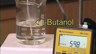 Boiling tButanol [upl. by Nitaj977]