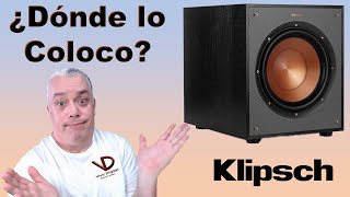 ¿Dónde suena mejor un Subwoofer Klipsch R100SW Review [upl. by Maryn]