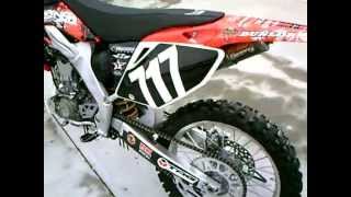 My 2005 Crf250r FMF Exhaust Walkaround [upl. by Krahmer274]