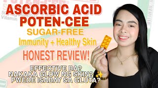 POTENCEE ASCORBIC ACID HONEST REVIEW  ALLYSHA JOYCE [upl. by Enreval]