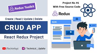 React Crud App with Redux Toolkit  React Redux Projects [upl. by Abey]