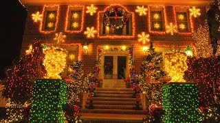 Dicembre a New York  Tour delle luci di Natale a Dyker Heights [upl. by Georges]