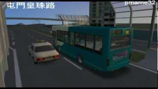 Omsi 1 tour 046 Hong Kong Tuen Mun Road 屯門公路  Arriva Dennis Dart pointer [upl. by Gard]