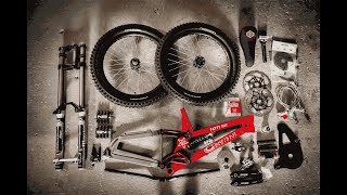 Retro Downhill Build Canfield Fatty Fat amp Marzocchi Super Monster The Huck Machine [upl. by Etsirhc]