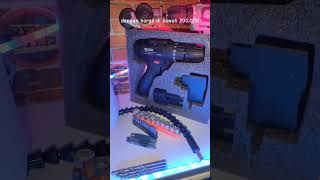 bor dan gerinda cordless renosteel shortvideo shopee tiktokshop tutorial gerindatangan [upl. by Anaet]