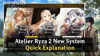 Alchemy Stars Atelier Ryza 2 Collaboration  Tactical System and AP Points Quick Guide [upl. by Noreh432]