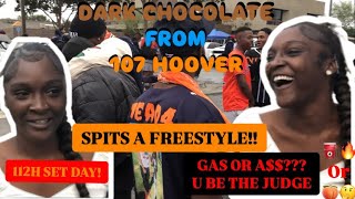 107 HOOVER CRIMLETTE SPITS A FREESTYLE ON 112 HOOVER DAY [upl. by Esilrac]