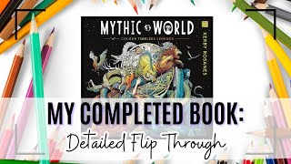 My Completed Book  Mythic World by Kerby Rosanes  Detailed Final Flip Through [upl. by Haimes]