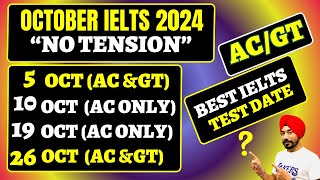 October IELTS Exam Prediction 2024 ACGTUKVICDIELTS IELTS Exam Prediction October 2024 [upl. by Heman]