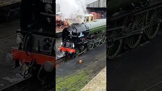 60163 Tornado leaves the Yard at Wansford NVR 261024 [upl. by Ahsac]