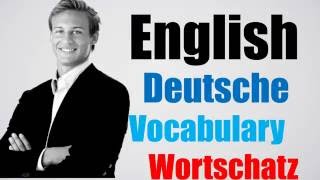 Video108 DeutschEnglisch Wortschatz Übersetzung German English Niederländisch Übersetzer Lernen [upl. by Enoj]