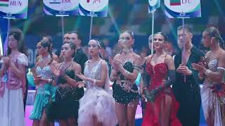 Highlights from the WDSF World Championship Latin Junior II Opening Ceremony [upl. by Sarajane]