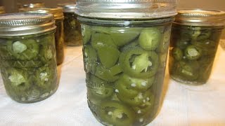 CANNING JALAPENOS  HOW TO [upl. by Myrle]