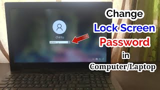 laptop ka password kaise change kare  How To Change Laptop Password [upl. by Nostaw430]