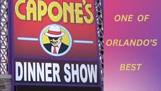 CAPONES DINNER SHOW REVIEW ORLANDO FLORIDA [upl. by Vikky]