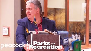 Jerry Retires  Parks and Recreation [upl. by Cogen]