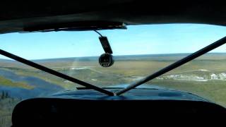 Windy landing in Kashechewan CZKE in Cessna 206 [upl. by Kriste]