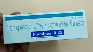 Pramipex 025 Tablet  Pramipexole Dihydrochloride Tablets Uses  Pramipex 025mg Tablet uses Dosage [upl. by Erick367]