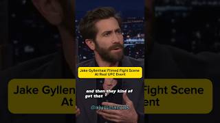 Jake Gyllenhaal Filmed Fight Scene In Between Real UFC Events [upl. by Jelle57]