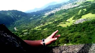 0 mph winds at Pali lookout [upl. by Wolfram163]