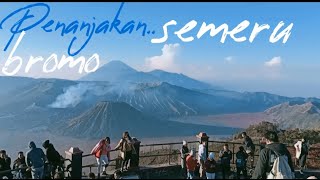 Bromo Tengger Semeru National Park a natural mountain spot in Penanjakan Pasuruan east Java [upl. by Burkitt]