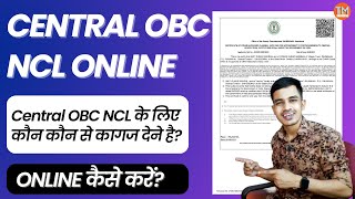 Central OBC NCL Certificate Online 2023  Jharkhand OBC NCL Certificate Online [upl. by Nryhtak]