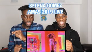 SELENA GOMEZ AMAS 2019 LIVE PERFORMANCE REACTION [upl. by Stephenson]