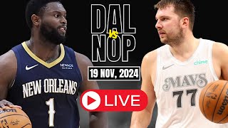 🔴LIVE  New Orleans Pelicans vs Dallas Mavericks Full Game NBA CUP  NBA Scorecard play by play [upl. by Mellitz]