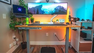 Desk Cable Management On A Budget Under 100 [upl. by Horacio961]