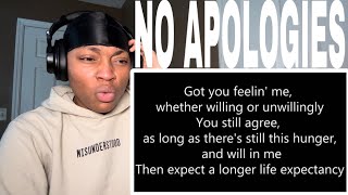 FIRST TIME HEARING Eminem  No Apologies REACTION [upl. by Ronoc]