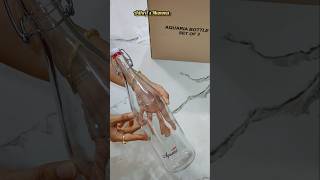 Lets unbox cello aquaria glass water bottle shorts [upl. by Senga]