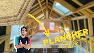 PLANCHER OSB  MEZZANINE  VLOG Rénovation 14 [upl. by Mansfield870]