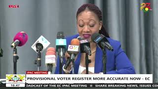 Electoral commission holds IPAC meeting [upl. by Gilbart148]