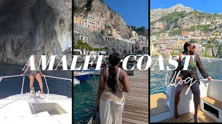 A Day In The Amalfi Coast  Private Boat Tour  Naples  Capri amp Positano  Italy Travel Vlog 2023 [upl. by Noved625]