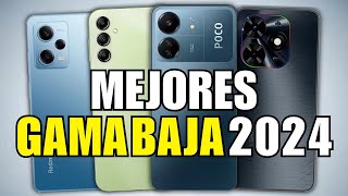 TOP 5 MEJORES CELULARES GAMA BAJA PARA COMPRAR EN 2024 [upl. by Lad395]