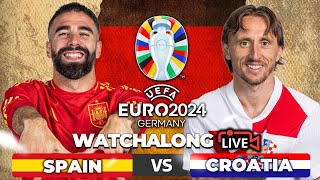 Spain 30 Croatia HIGHLIGHTS  EURO 2024 with davetalksfootball [upl. by Janos]