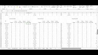 My Excel English Football Statistics [upl. by Arrais]