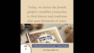 Celebrating The Jewish People Chosen Nation No5 [upl. by Notsud]