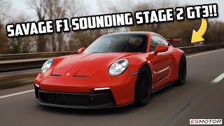 PART 2  WE BUILT AN INSANE F1SOUNDING STAGE 2 GT3 esmotoruk 911turbo gt3 [upl. by Hardy]