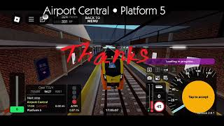 SCR Roblox AirLink R051 • Stepford Central  Stepford Airport Central und zurück [upl. by Castillo]