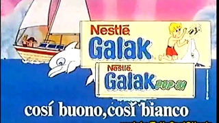 Spot Cioccolato GALAK Nestlè  1987 [upl. by Manas]